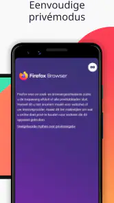 Firefox Snelle privébrowser screenshot