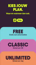 Firsty: eSIM & Mobiele Data 4