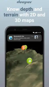 Fish Deeper - Fishing App screenshot