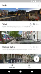 Flush Public Toilets/Restrooms 1
