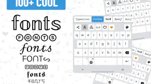 Fonts Keyboard - Lettertype screenshot