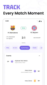 Football Live Scores: SnapGoal screenshot