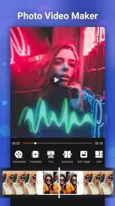 Foto-videomaker met muziek screenshot