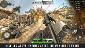 FPS Gun Shooting War Games 3D screenshot