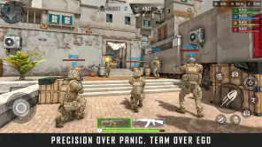 FPS Gun Shooting War Games 3D screenshot
