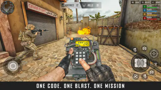 FPS Gun Shooting War Games 3D 7