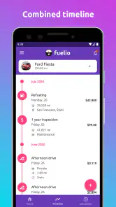 Fuelio: brandstof en kosten screenshot