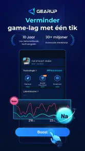 GearUP: Lower Lag Game Booster screenshot
