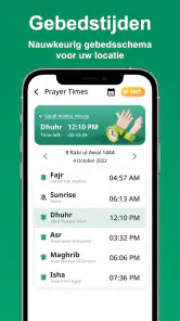 Gebedstijden, Azan en Qibla screenshot