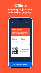 GetYourGuide: plan en boek screenshot