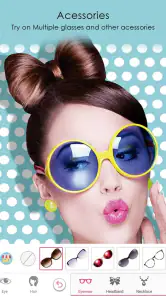 gezicht schoonheid make-up cam screenshot