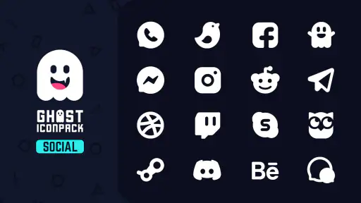 Ghost IconPack 7