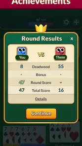 Gin Rummy: Klassiek Kaartspel screenshot
