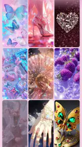 Glitterachtergronden screenshot