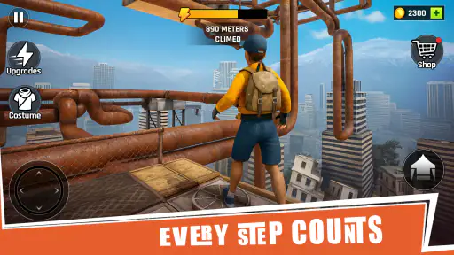 Going Up Rooftop - Parkour 3D 7