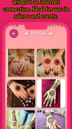 Gol Tikki Mehndi Design Simple 4