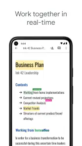 Google Documenten screenshot
