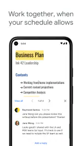 Google Documenten screenshot