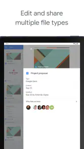Google Documenten screenshot