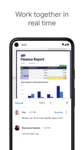 Google Spreadsheets screenshot