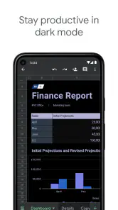 Google Spreadsheets screenshot