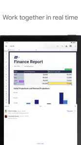 Google Spreadsheets screenshot
