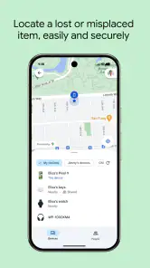 Vind-plek van Google screenshot