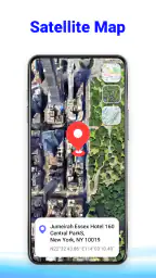 GPS-routeplanner: radarkaart 4