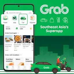 Grab - Taxi & Food Delivery 1