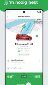 Greenwheels – Deelauto screenshot