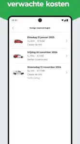 Greenwheels – Deelauto screenshot