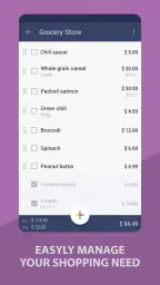 Grocery Shopping List -BudList 3