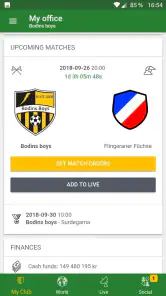 Hattrick Football Manager Game screenshot