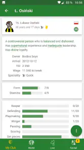 Hattrick Football Manager Game screenshot
