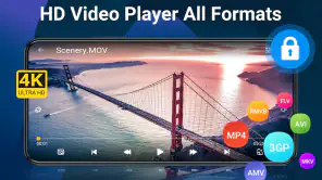 HD-videospeler Alle formaten screenshot