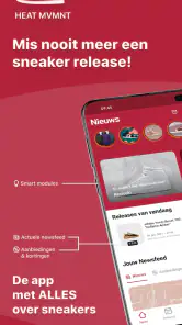 HEAT MVMNT - Sneaker App screenshot
