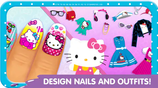 Hello Kitty Nail Salon 7