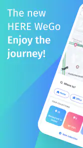 HERE WeGo Maps & Navigation screenshot