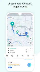 HERE WeGo Maps & Navigation screenshot