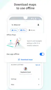 HERE WeGo Maps & Navigation screenshot