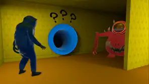 Hide in The Backrooms Nextbots screenshot