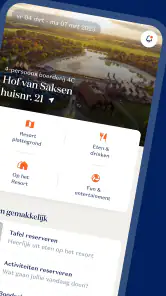 Hof van Saksen App screenshot