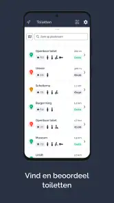 HogeNood - vind toiletten screenshot