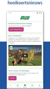 Hooikoorts & pollen App screenshot