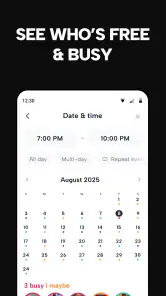 Howbout: shared calendar screenshot