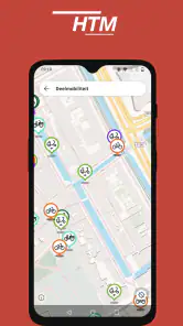 HTM info & tickets screenshot