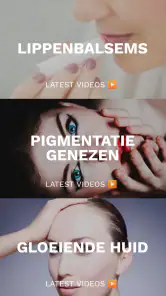 Huidver en gezichtsverzorgings screenshot