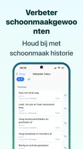 Huishouden & Opruim app screenshot