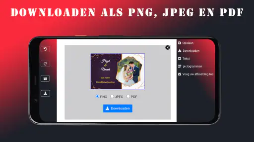 Huwelijksuitnodiging 4