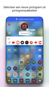 Icoonwisselaar screenshot